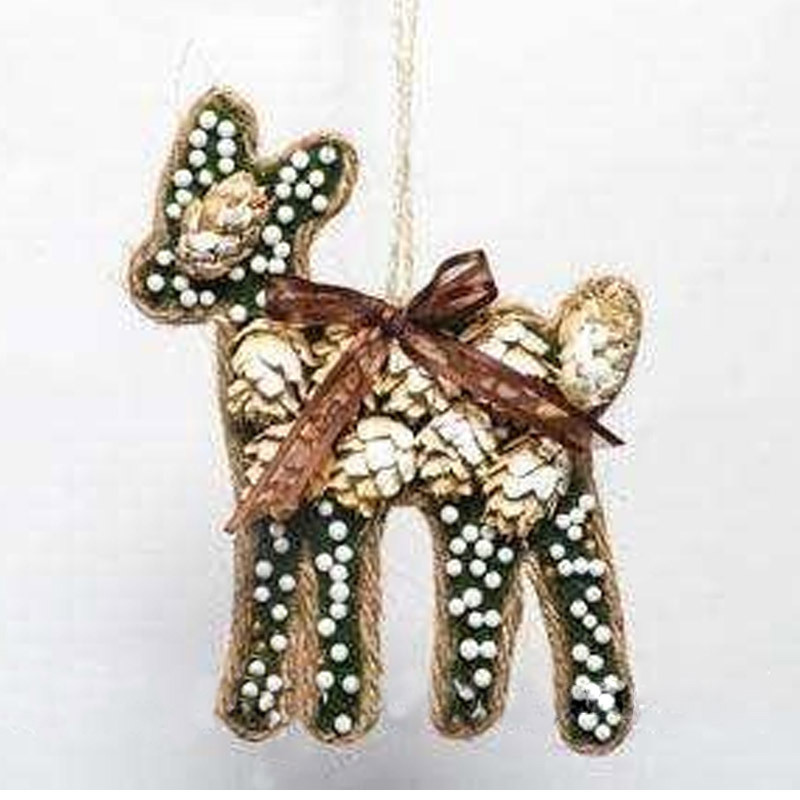 Изображение товара Декоративное украшение Олененок SYPMQB-0223353 17x2x17.5 см