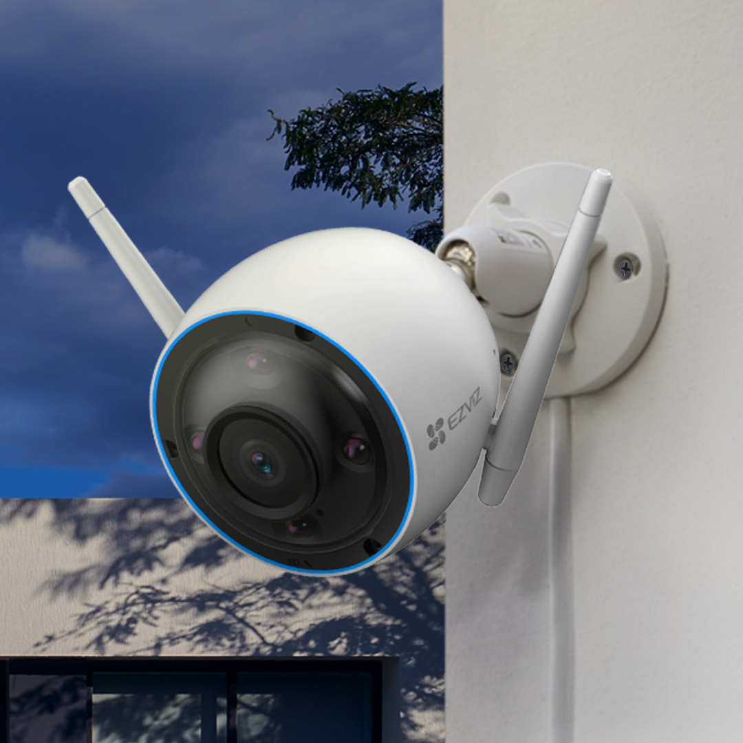 Камера видеонаблюдения уличная Ezviz CS-H3 5 Мп 1080P WI-FI цвет белый - 7