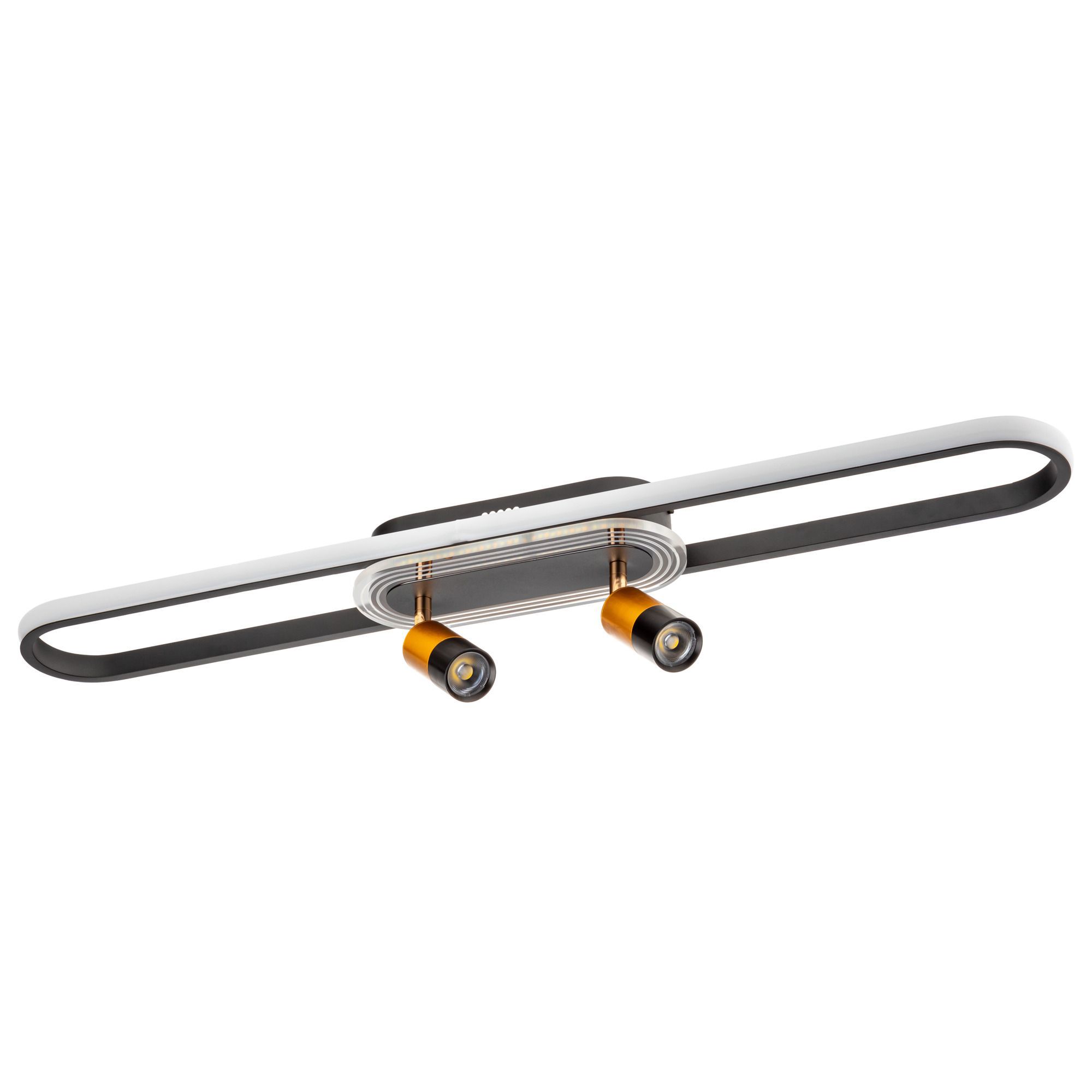 Изображение товара Люстра потолочная светодиодная Ritter Lanterna 51634 с пультом управления 18 м² регулируемый белый свет цвет белый