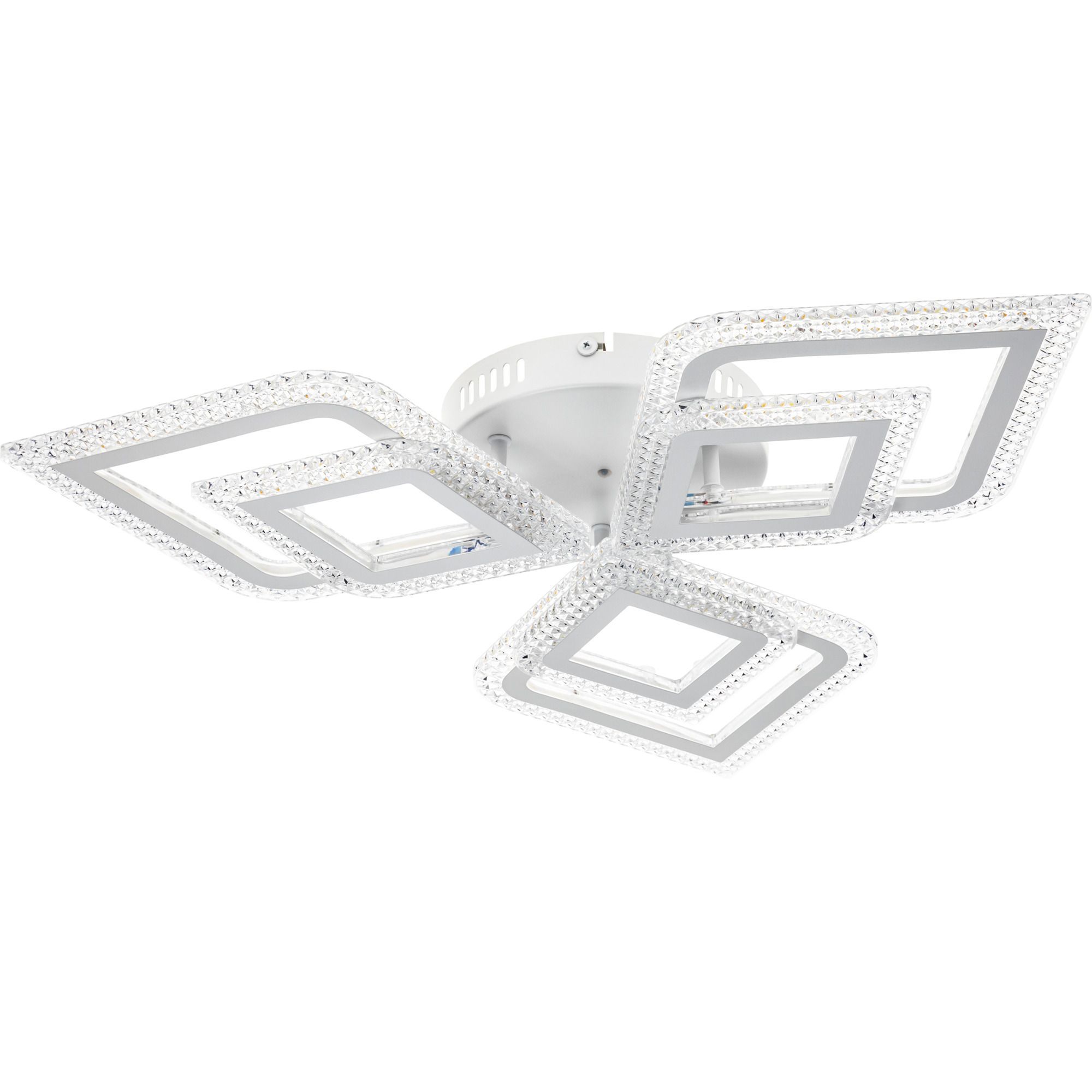 Изображение товара Люстра потолочная светодиодная Ritter Losanga 52929 с пультом регулировка яркости цвет ночник