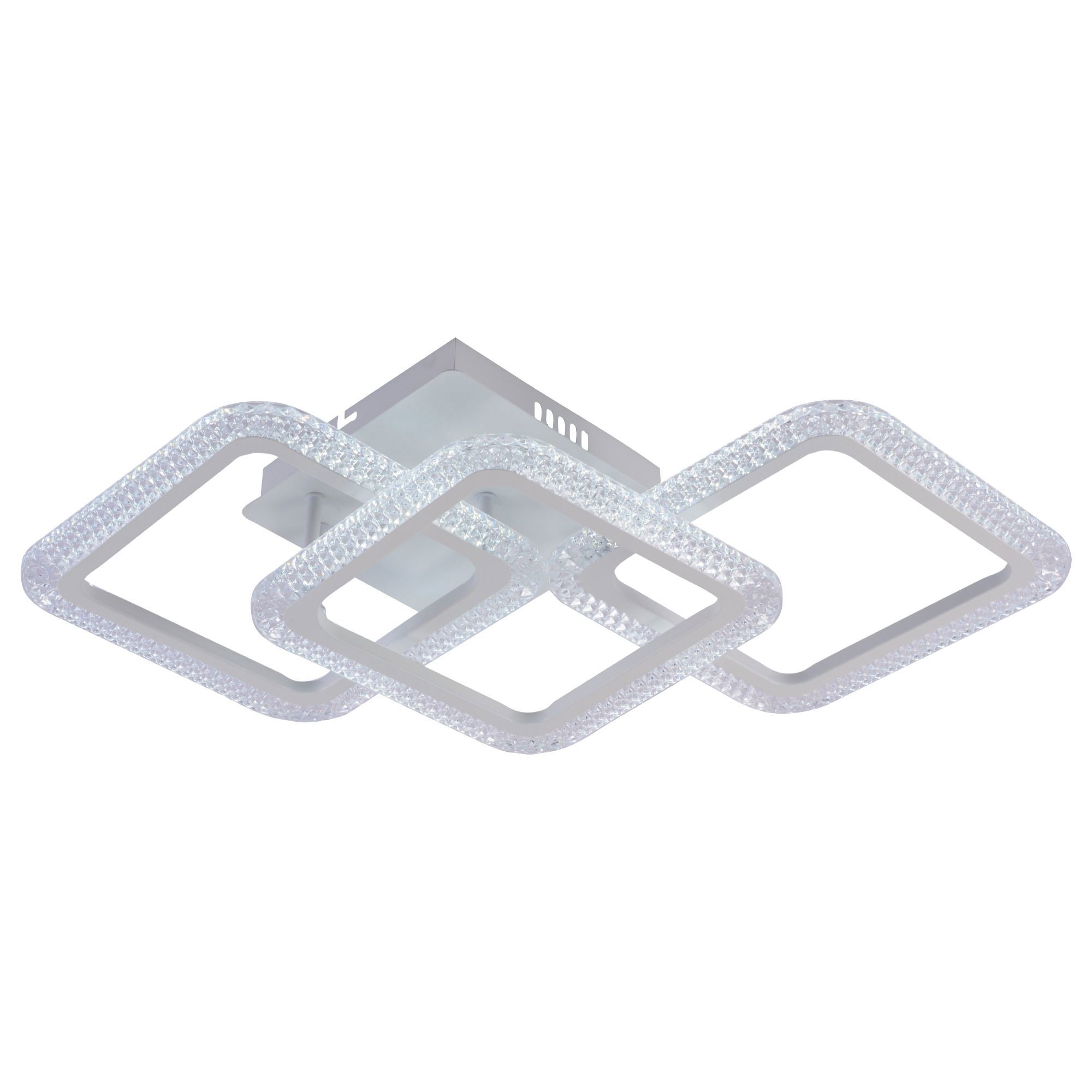 Изображение товара Люстра потолочная светодиодная Ritter Losanga 52926 с пультом управления 24 м² регулируемый белый свет цвет белый