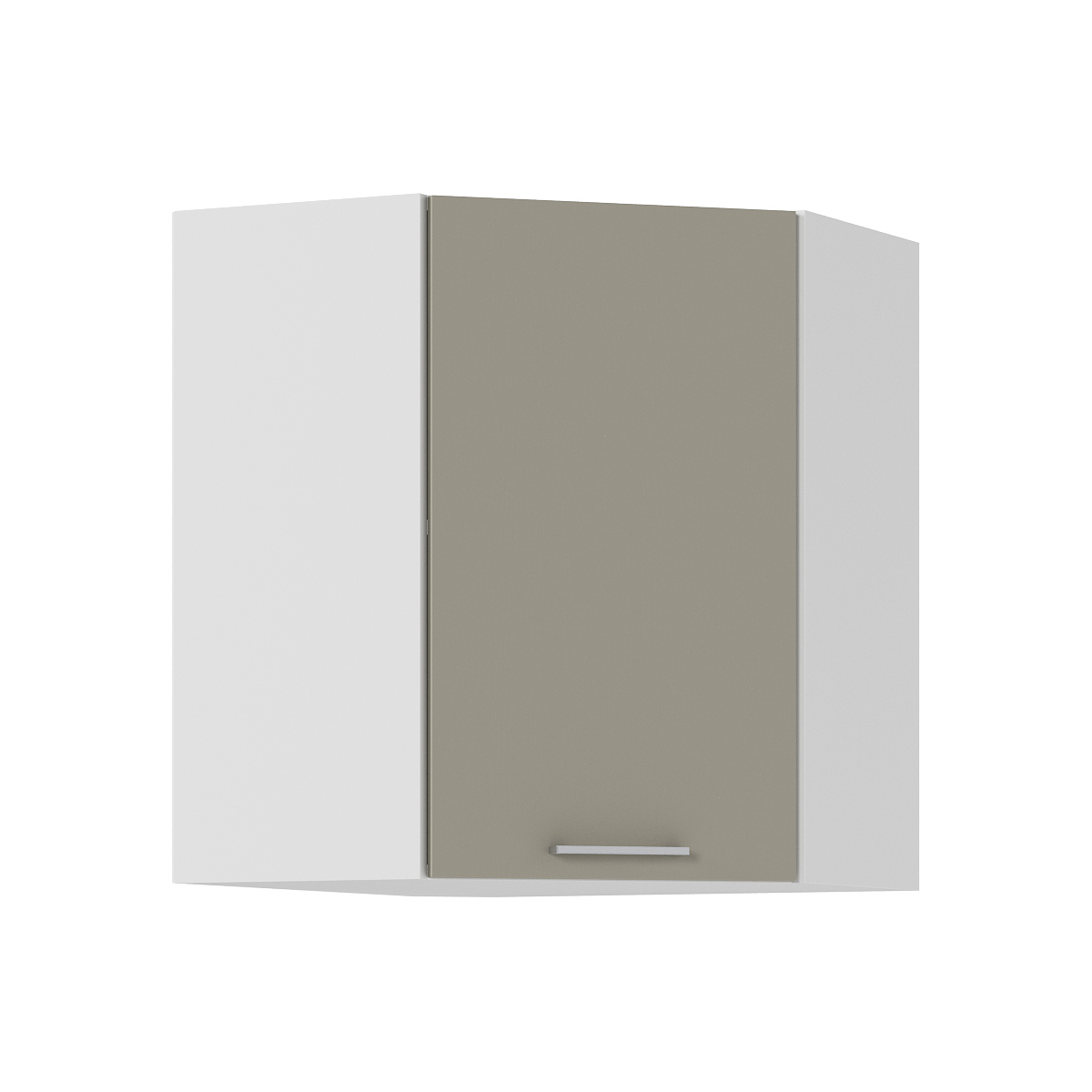 Изображение товара Навесной шкаф Стендмебель Катрин 60x71.6x60 см ЛДСП цвет белый/циркон