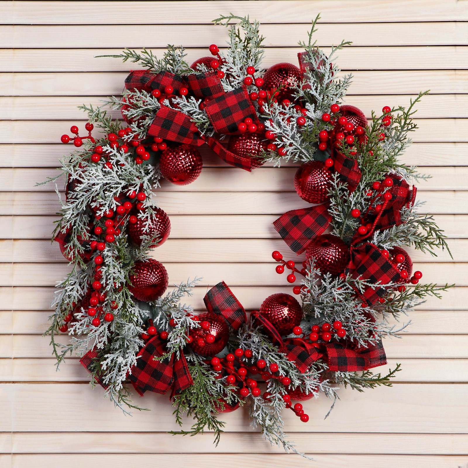 Изображение товара Рождественский венок Зимнее волшебство ø 37 см интерьер праздничный декор