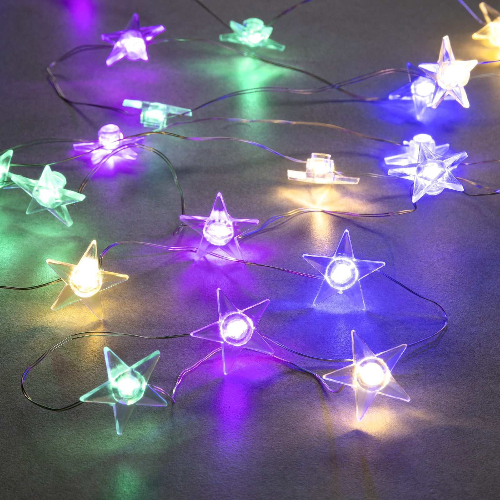 Изображение товара Электрогирлянда комнатная Luazon lighting 2 м 20 LED мульти IP20 для интерьера