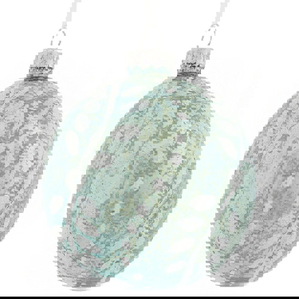 Изображение товара Елочный шар 754094 8 см стекло зеленый