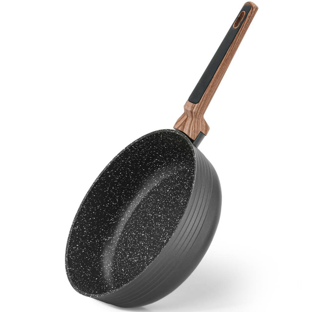 Изображение товара Сковорода Fissman Diamond 24 см без крышки антипригарное покрытие Greblon C3+