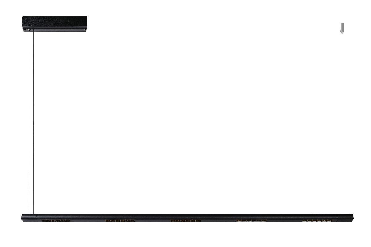 Изображение товара Подвесной светодиодный светильник Lucide 23451_30_30 10 м² черный современный стиль