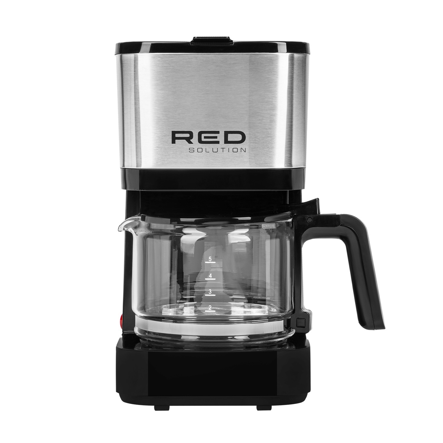 Изображение товара Капельная кофеварка RED solution RCM-M1528 черный серебряный 600 Вт