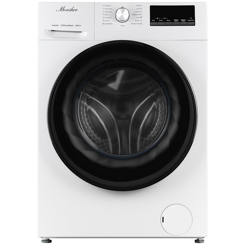 Изображение товара Стиральная машина с сушкой Monsher Mwdm 460 Blanc 8 кг белая