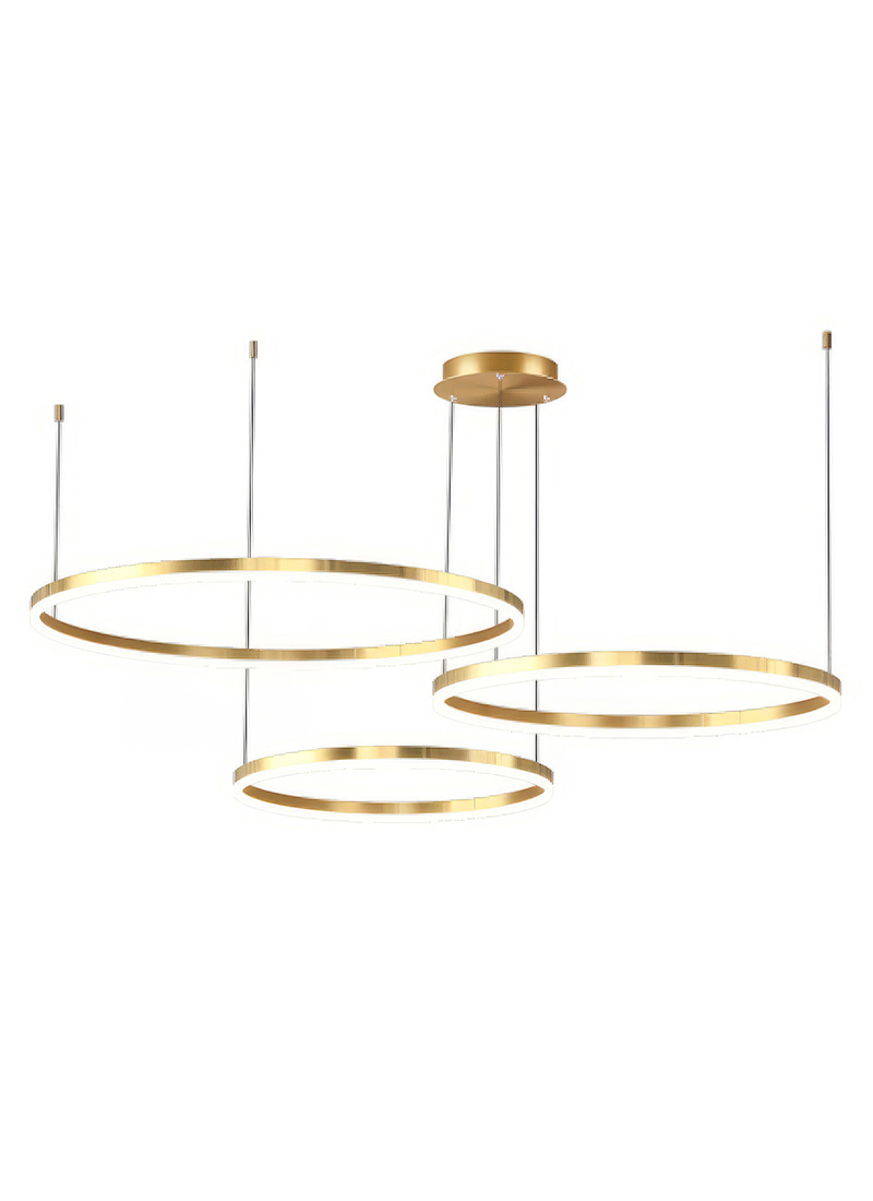 Изображение товара Люстра потолочная светодиодная Балтийский Светлячок YF-3001Z, регулируемый белый свет, стильная и м