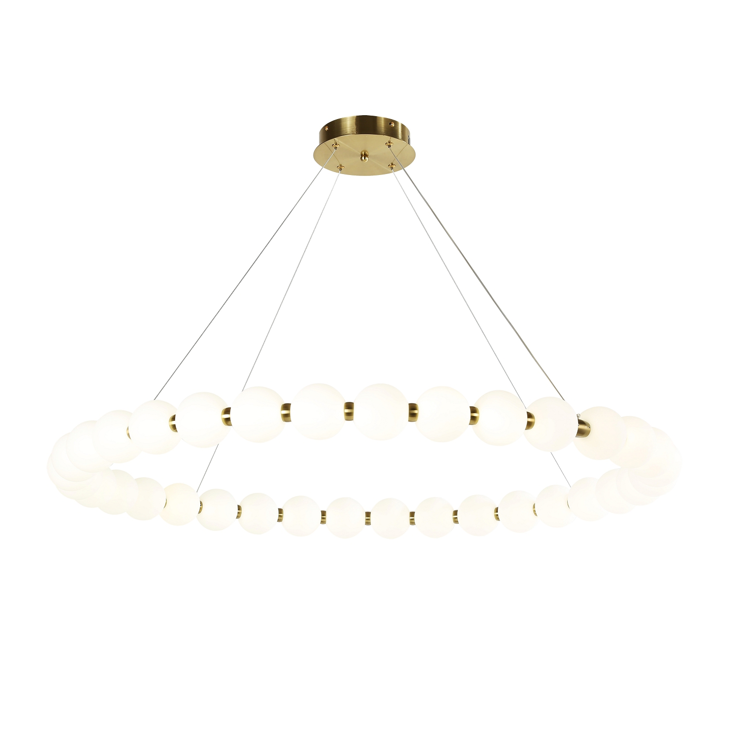 Изображение товара Люстра подвесная Favourite 2004-10P LED современная белая 26,8 м²