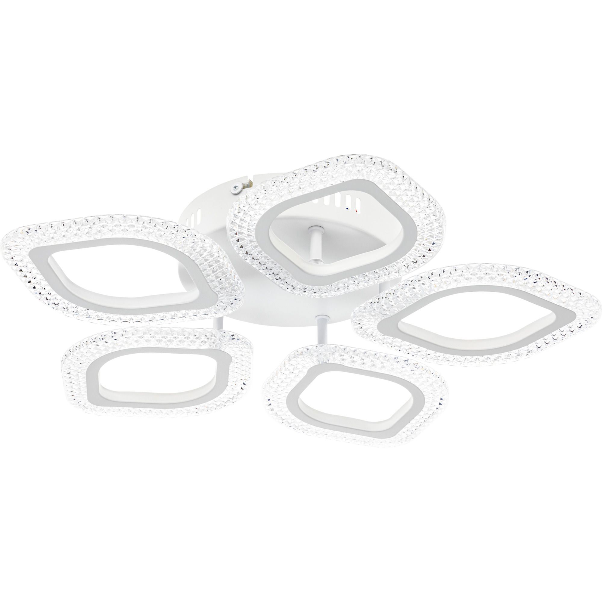 Изображение товара Люстра потолочная светодиодная Ritter Losanga 52925 с пультом управления 21 м² регулируемый белый свет цвет белый