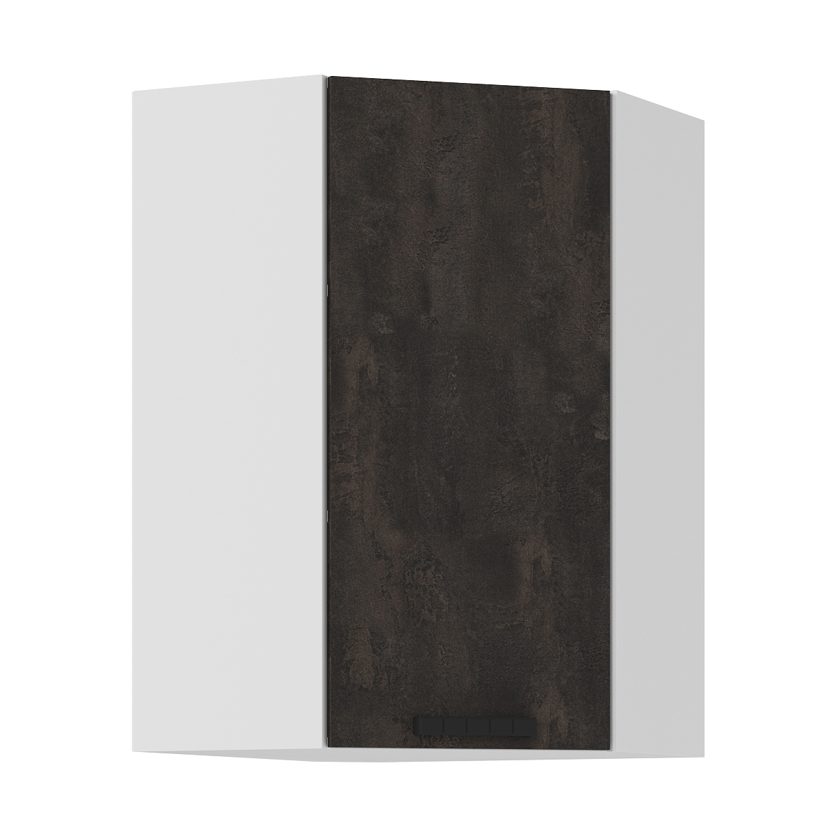 Изображение товара Навесной шкаф Стендмебель Пасаденна 60x92x60 см ЛДСП цвет белый/угольный камень