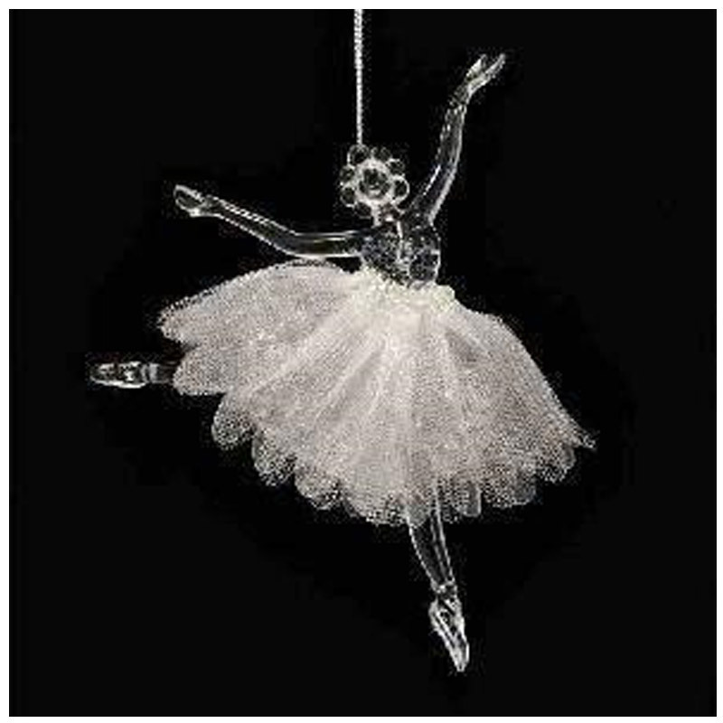 Изображение товара Украшение подвесное Балерина SYYKLC-1923105 13.5x2x14.5 см дизайнерское новогоднее украшение