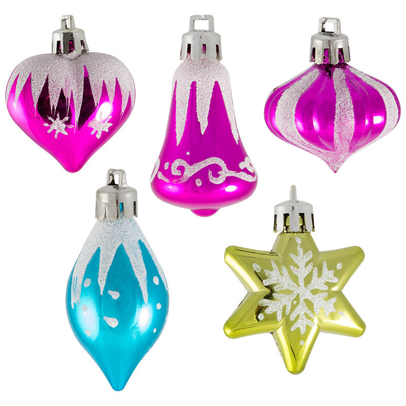 Изображение товара Набор елочных украшений Волшебная страна Ассорти 5шт