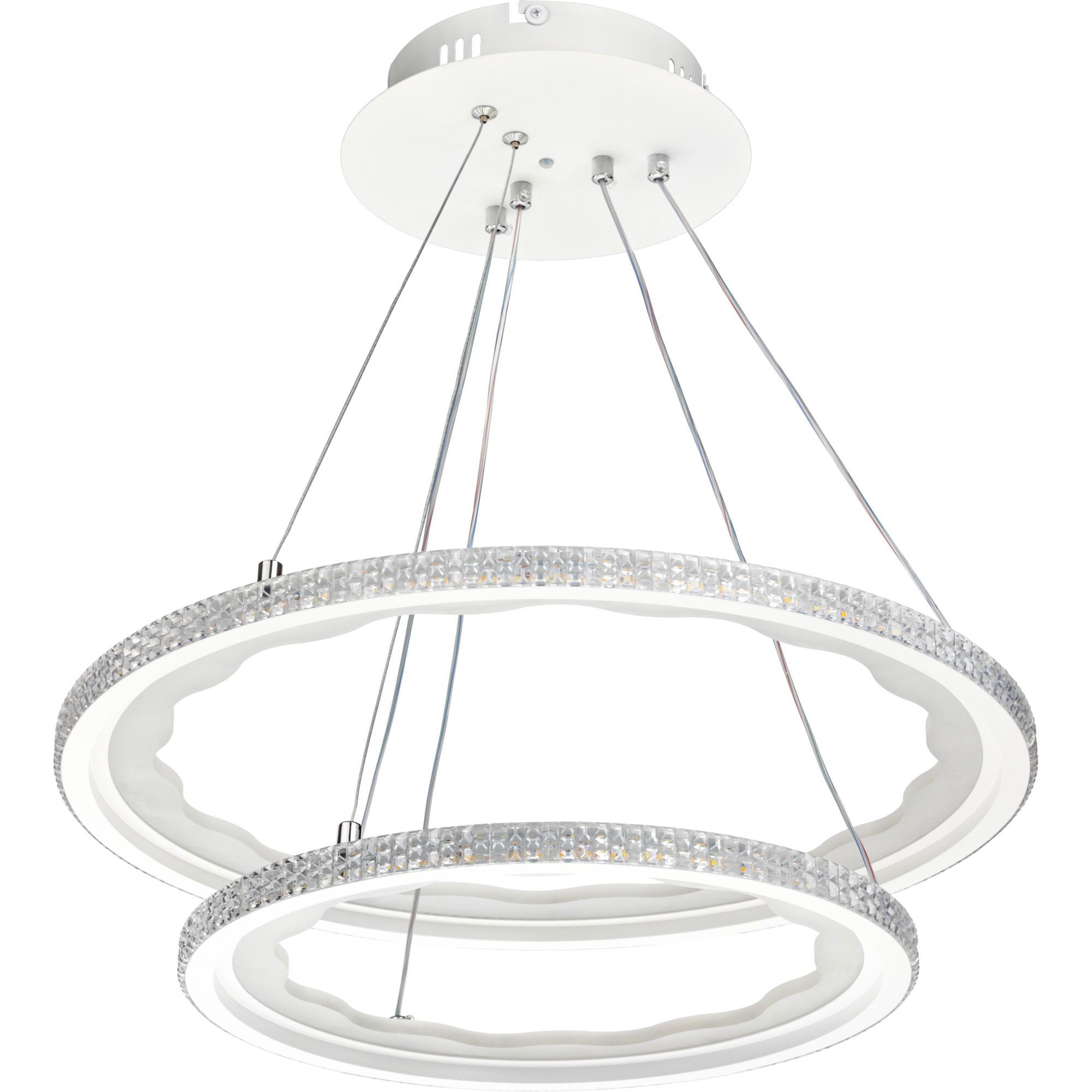 Изображение товара Люстра потолочная светодиодная Ritter Lucido 52932 с пультом регулировкой яркости