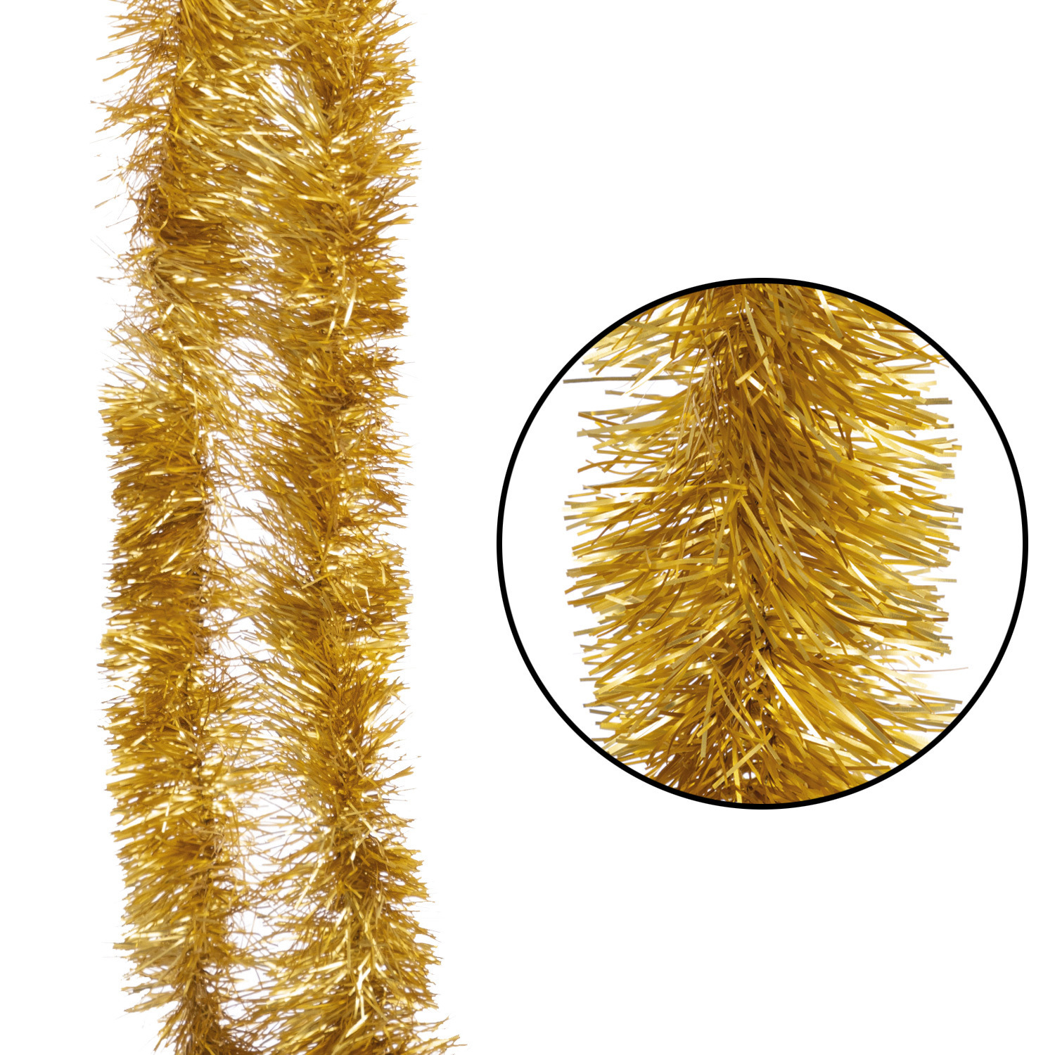 Изображение товара Гирлянда ПВХ Волшебная страна 007731 светлое золото 200 см праздничное украшение