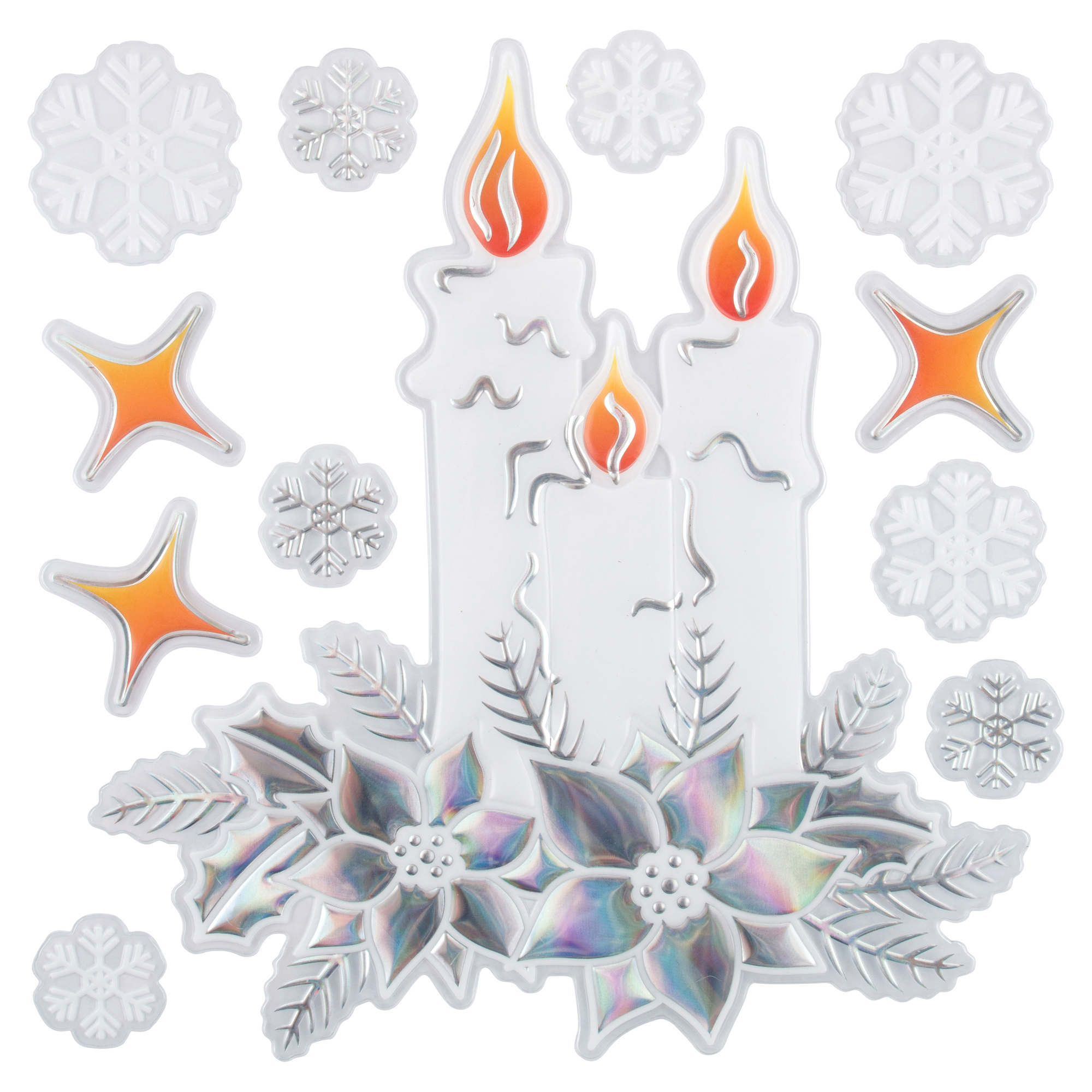 Изображение товара Наклейка Волшебная страна Рождество 17.5 см х 18 см