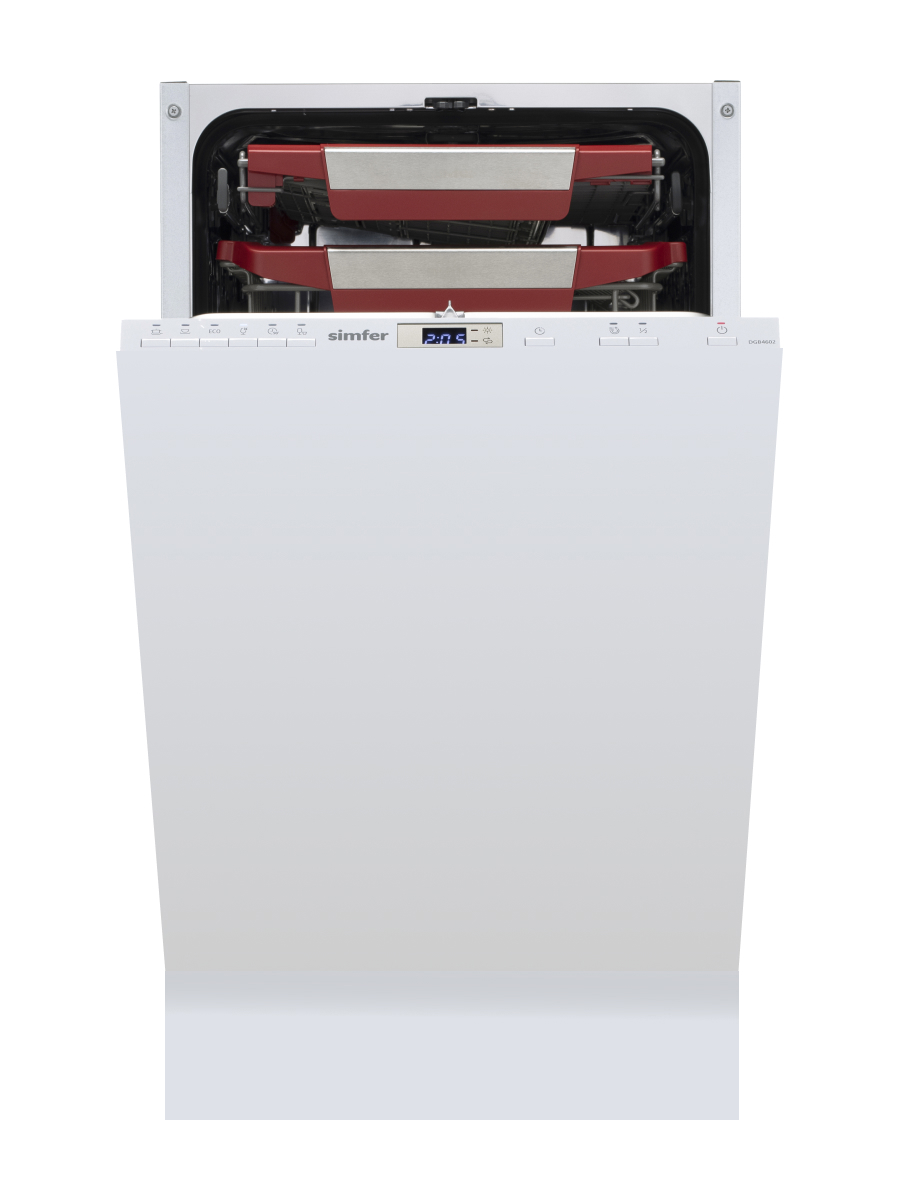 Изображение товара Встраиваемая посудомоечная машина Simfer DGB4602 44.8 см 6 программ