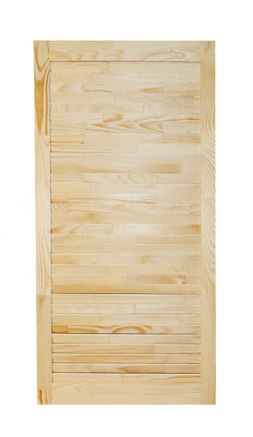 Изображение товара Жалюзийная дверь Леспроф из сосны 993x594 мм Экстра категория