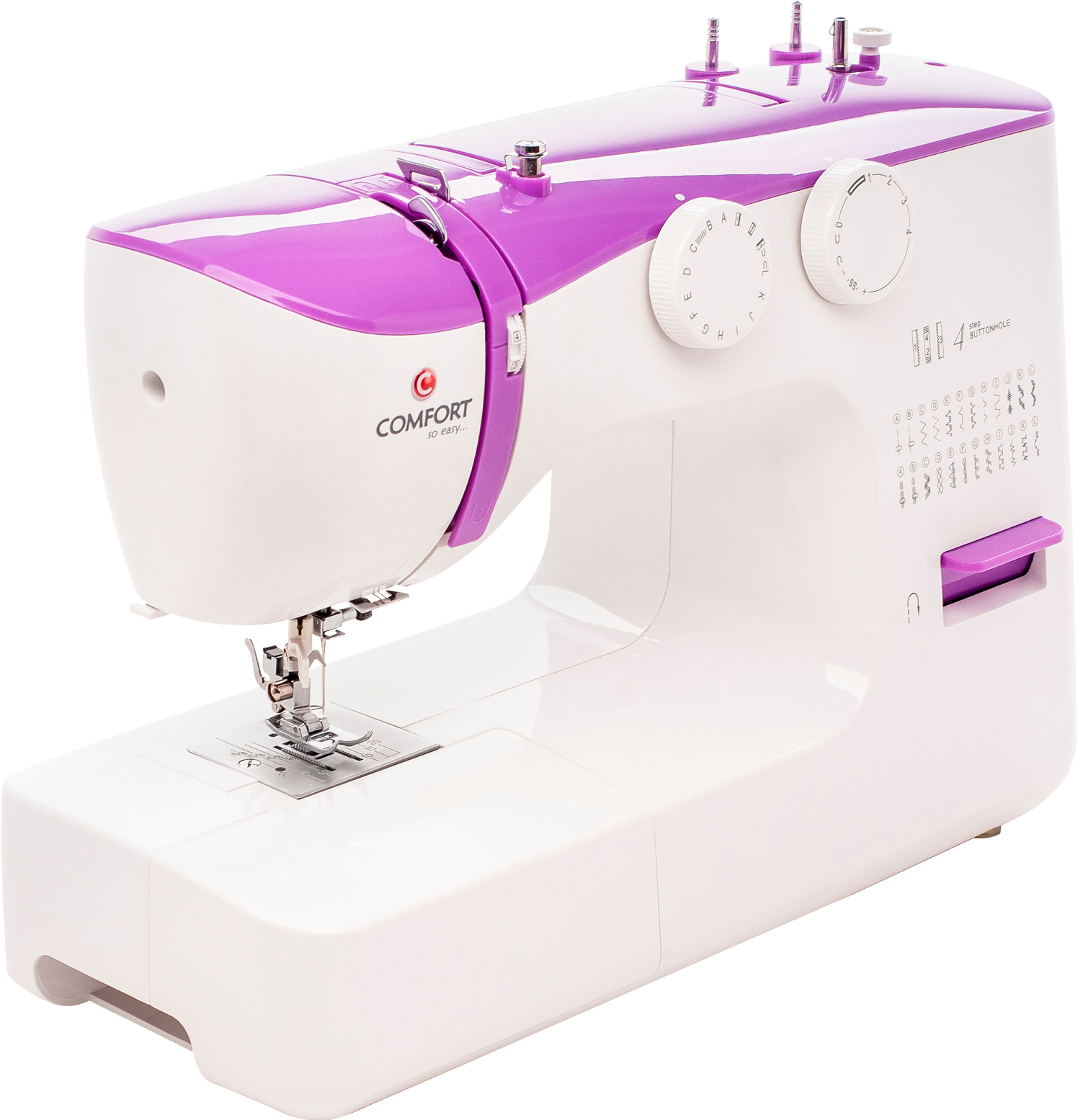Изображение товара Швейная машина электромеханическая Comfort 2530 600 ст/мин цвет белый