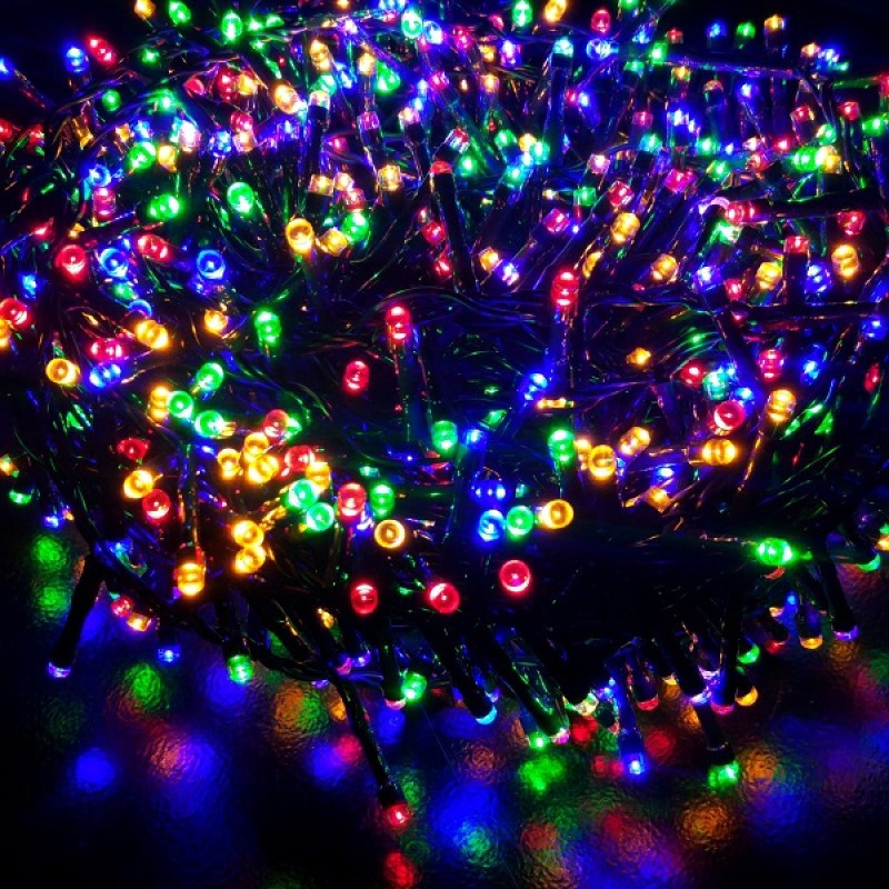 Изображение товара Электрогирлянда Winter Glade CM370 7.4 м 370 LED 8 режимов прозрачные шарики