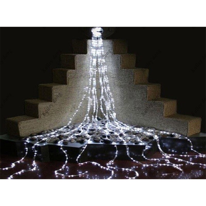 Изображение товара Электрогирлянда Clever-light wfcur01 занавес 3x3 м 320 ламп IP65 белый водопад