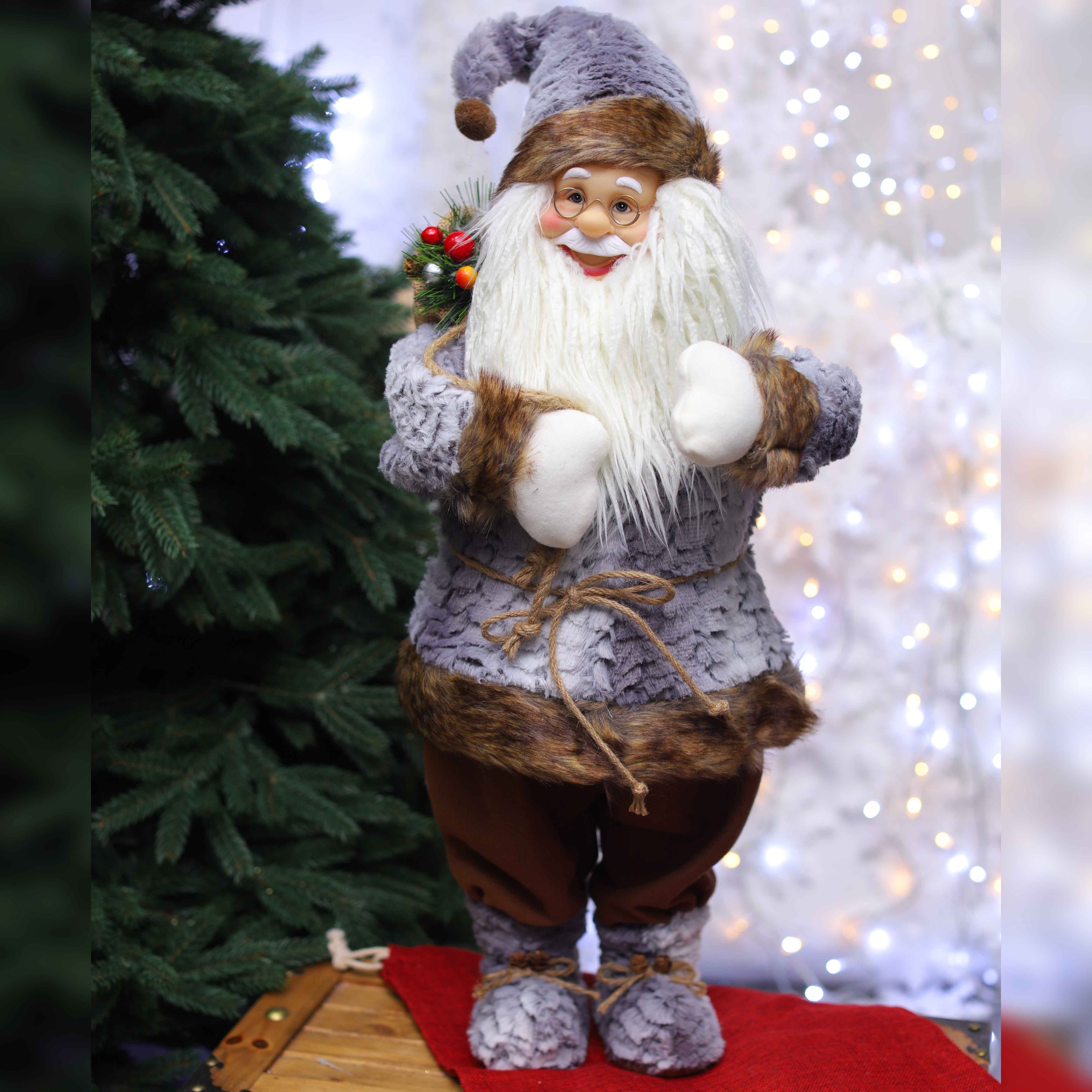 Изображение товара Новогодняя фигура China Dans 9601-24 Дед Мороз 60 см