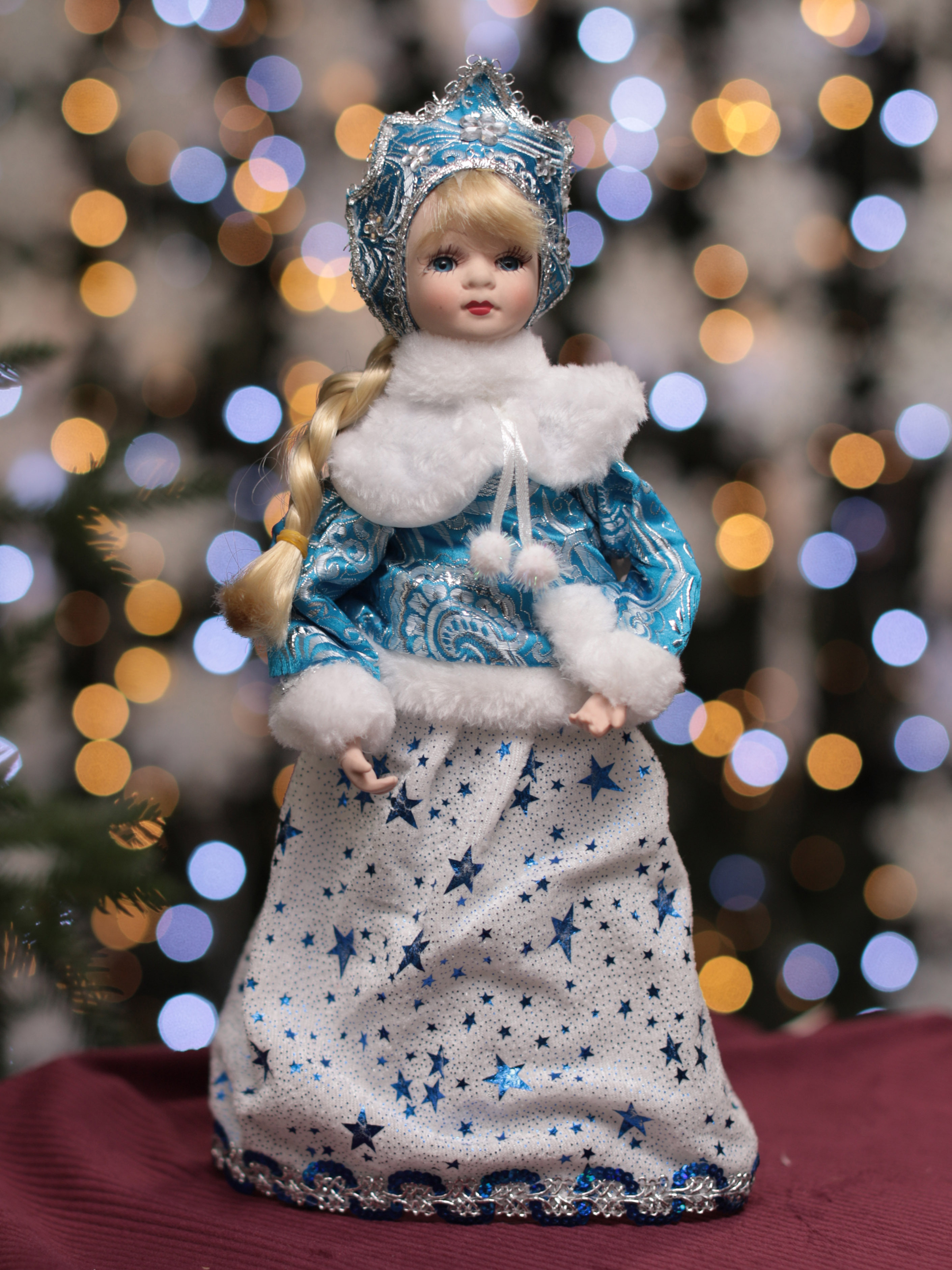 Изображение товара Новогодняя фигурка China Dans NC12-1033 Снегурочка h 30 см