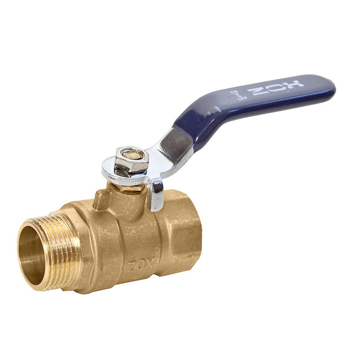 Изображение товара Кран шаровой Zox 2" внутренняя-наружная резьба рукоятка