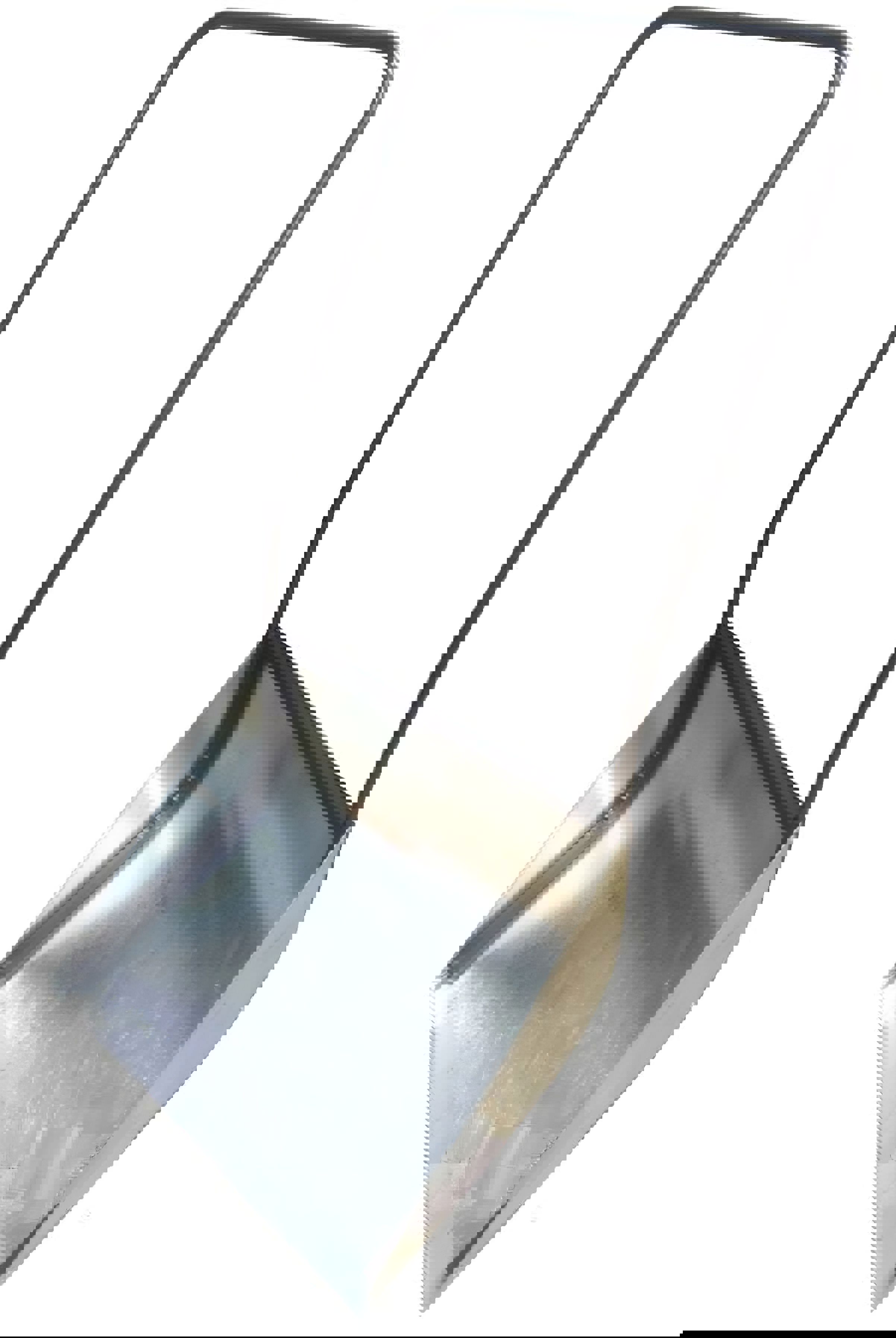 Изображение товара Движок-скрепер для снега оцинкованный 625x625 мм грузоподъемность 50 кг