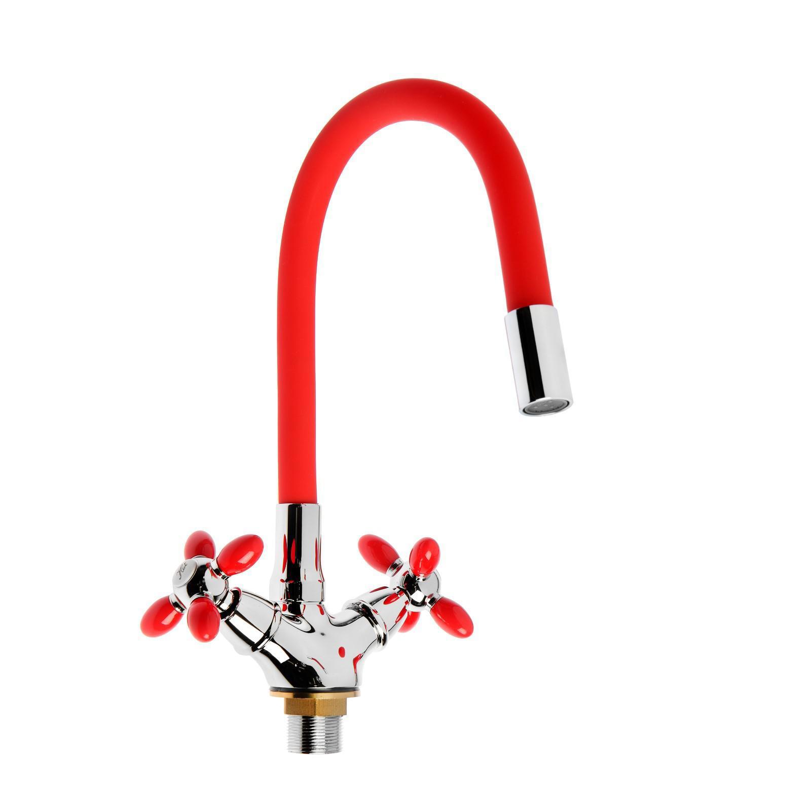 Изображение товара Смеситель для кухни однорычажный Accoona латунь желтый