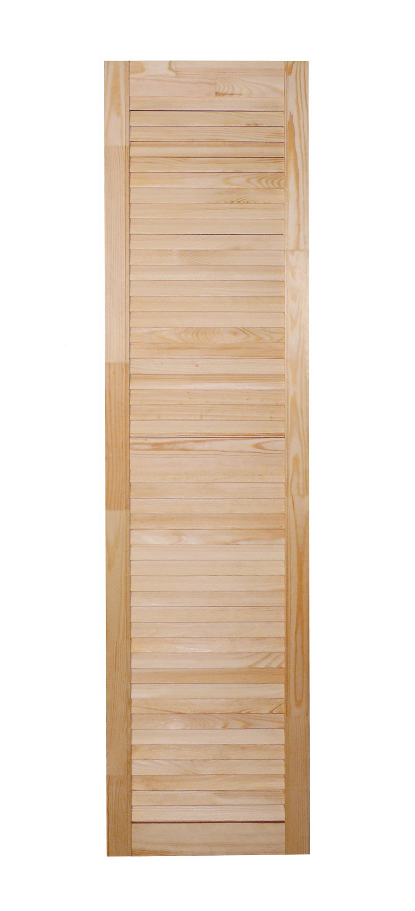 Изображение товара Жалюзийная дверь Леспроф 1406x344x20 мм сосна Экстра натуральное дерево