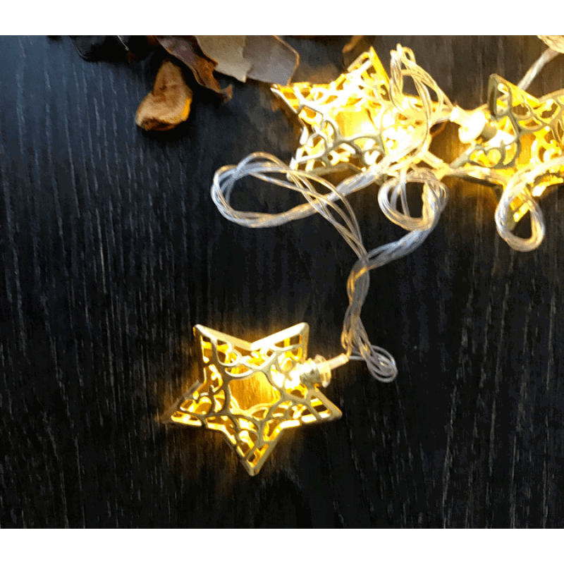 Изображение товара Электрогирлянда комнатная Clever-light nol-104 нить 4 м 16 ламп белый 1 режимов работы