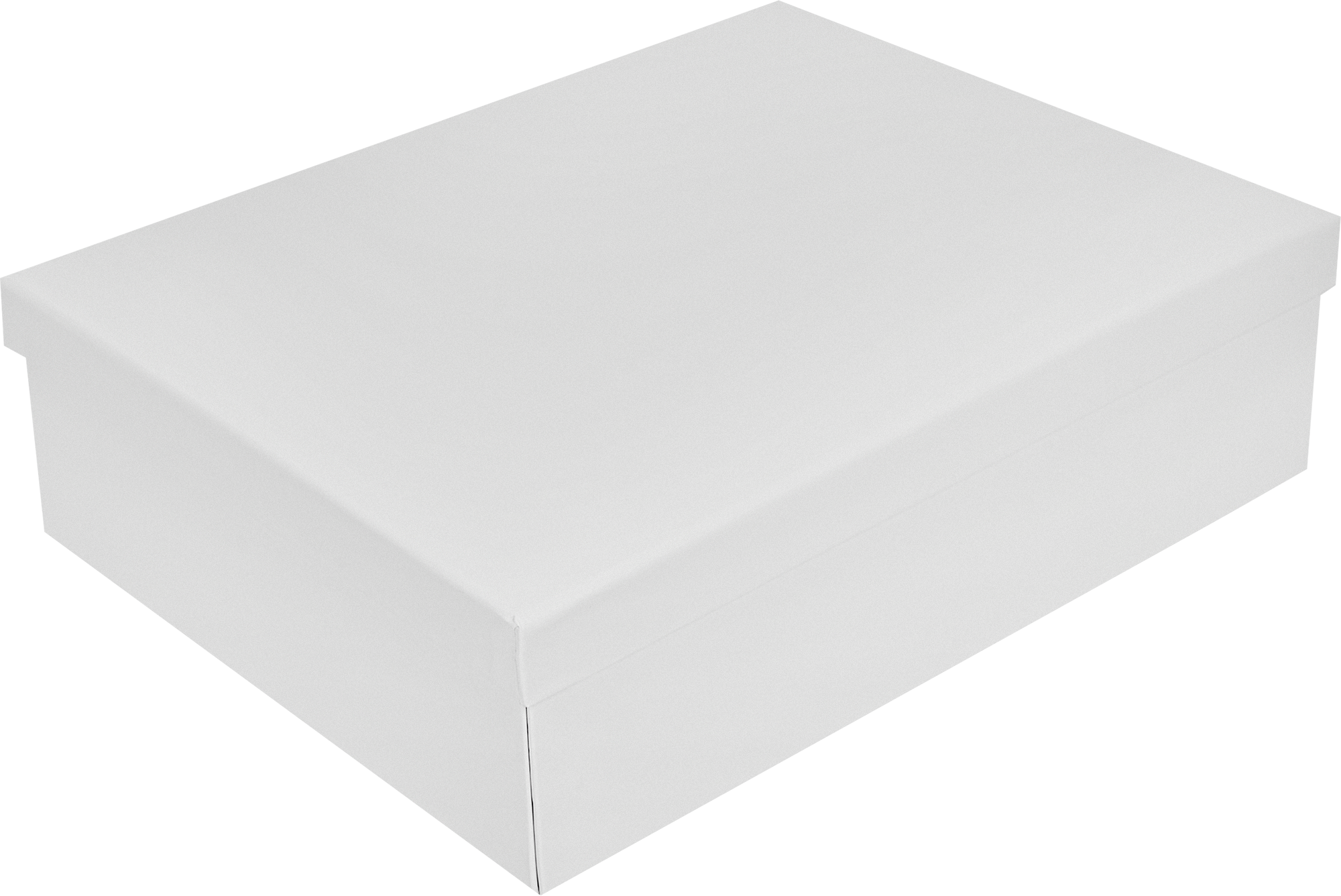 Изображение товара Коробка для хранения 35x10x27 см картон цвет белый 2 шт