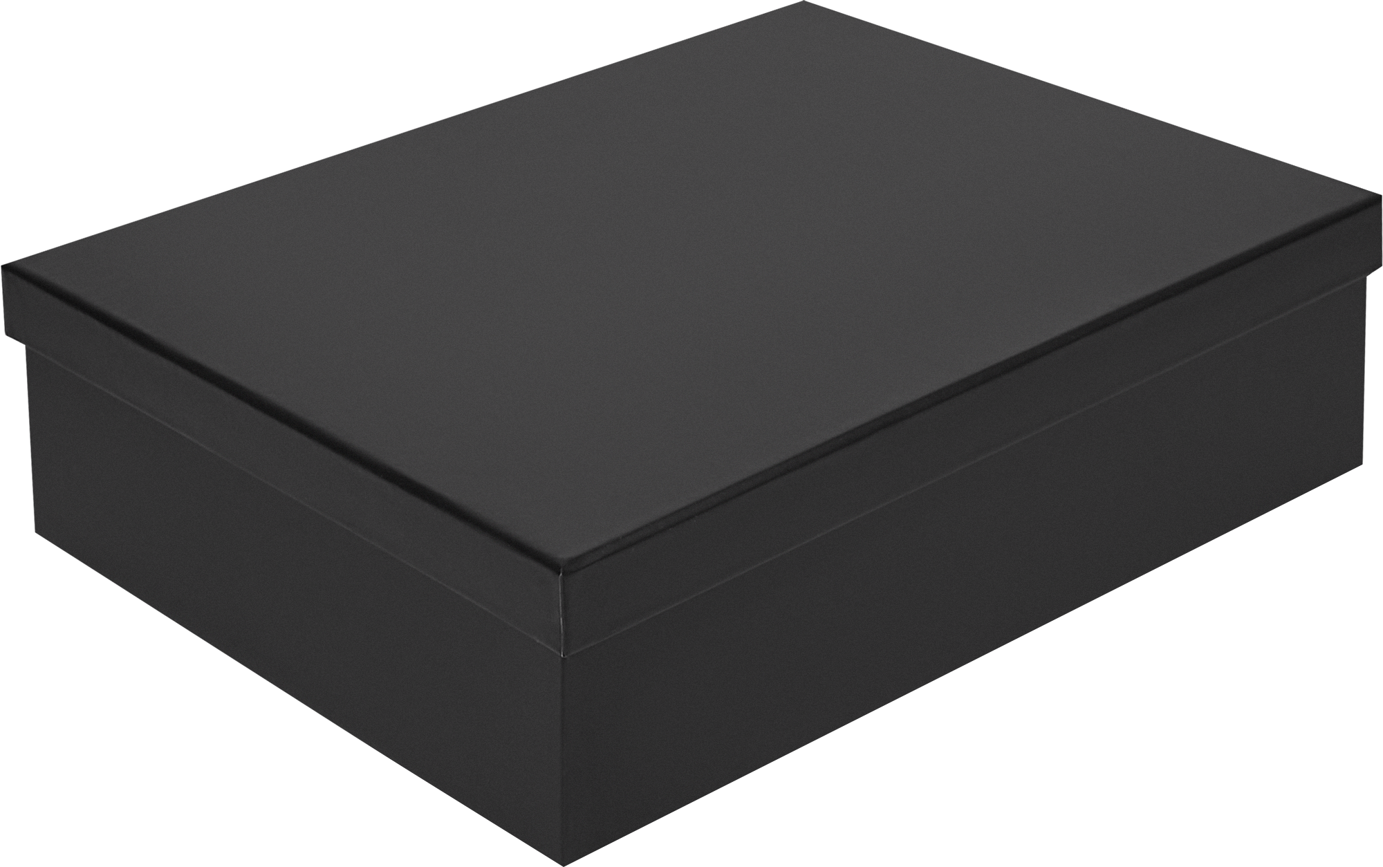 Изображение товара Коробка для хранения 35x10x27 см черного цвета 2 шт