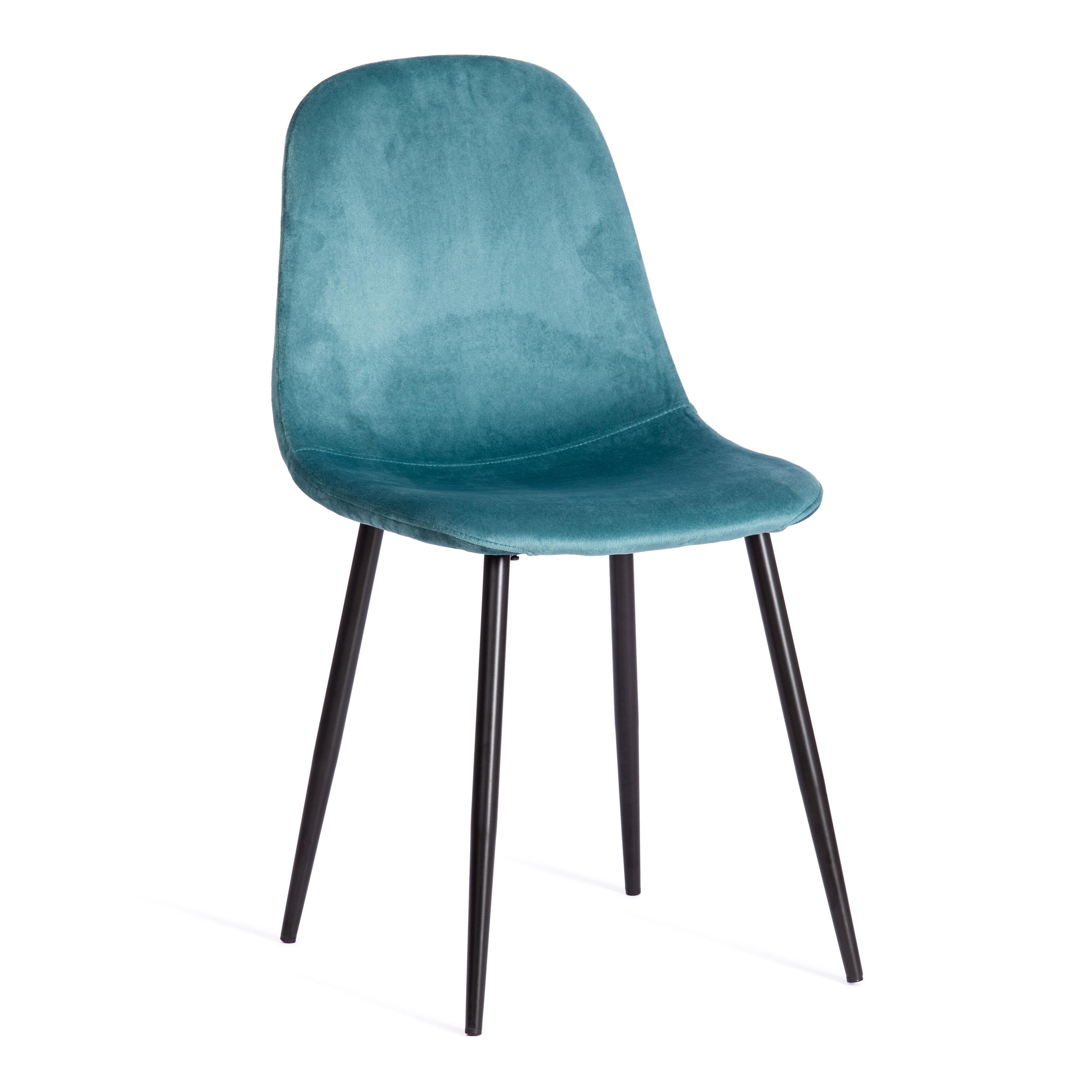 Изображение товара Кухонный стул Tetchair Breeze вельвет темно-бирюзовый современный дизайн