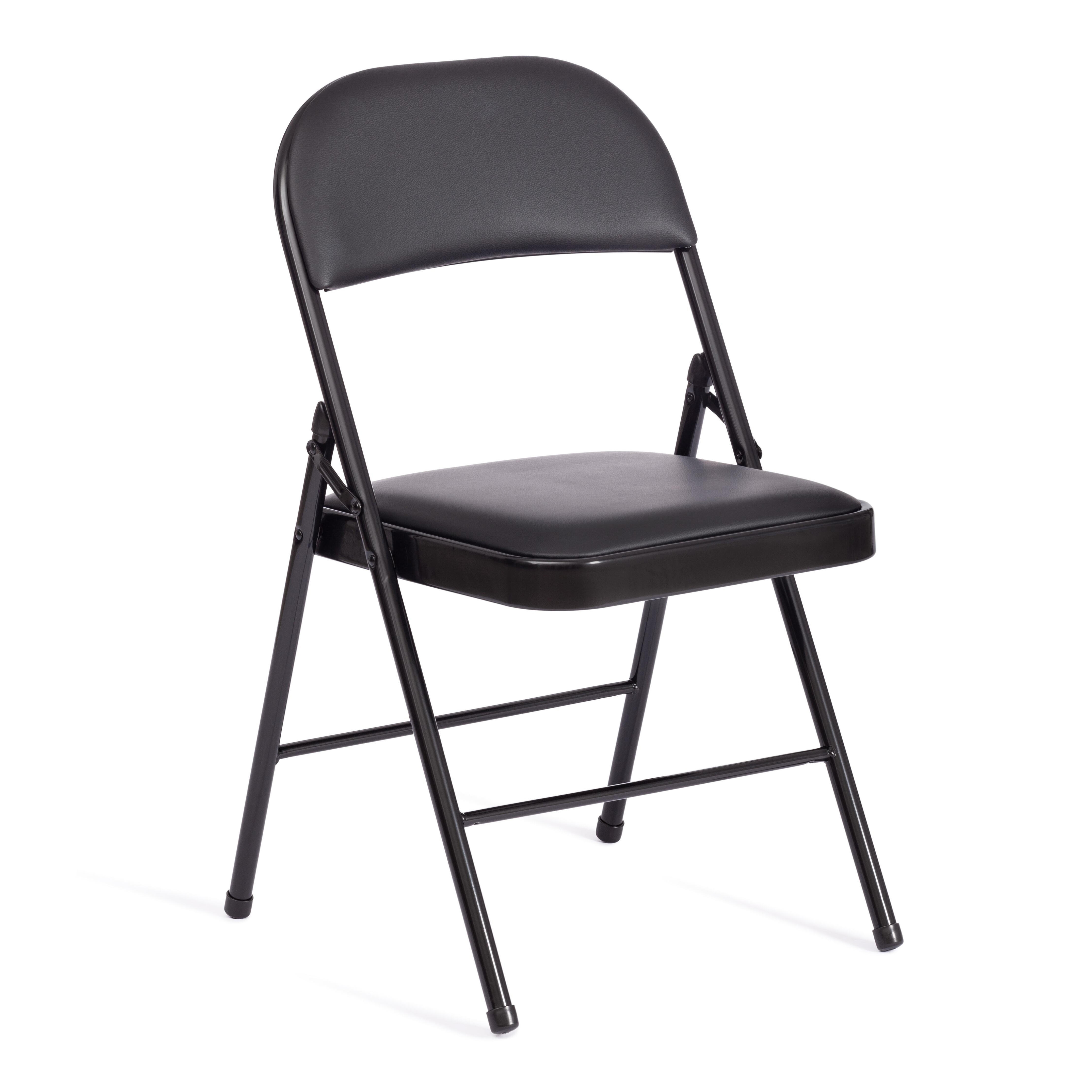 Изображение товара Кухонный стул Tetchair Folder 79x47.5x44 см эко-кожа черный современный дизайн