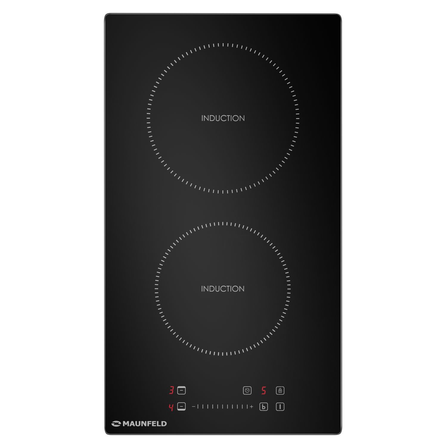 Изображение товара Электрическая варочная панель Maunfeld AVI292SSTBK 29 см 2 конфорки черная