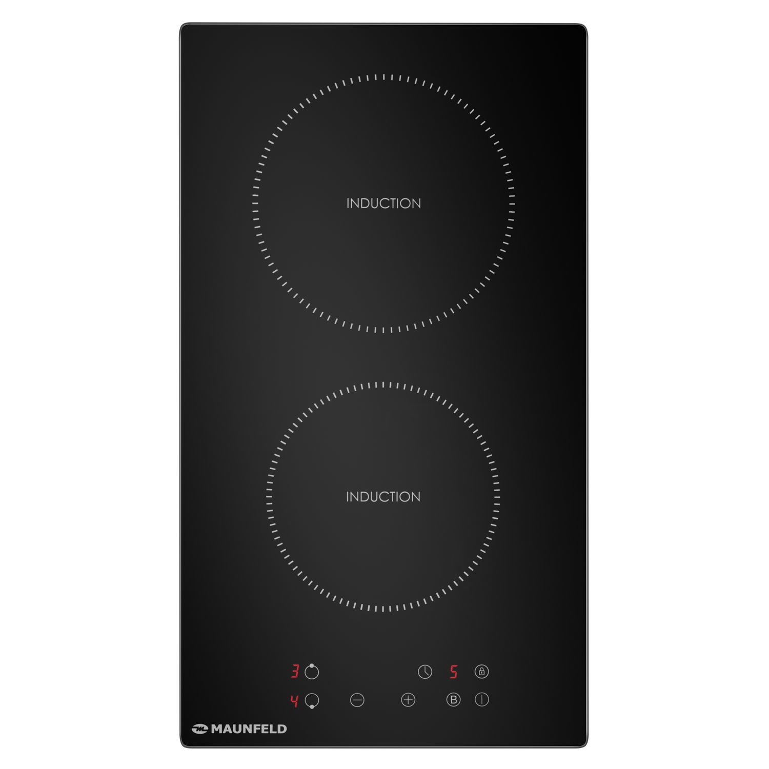 Изображение товара Электрическая варочная панель Maunfeld AVI292STBK 29 см 2 конфорки цвет черный