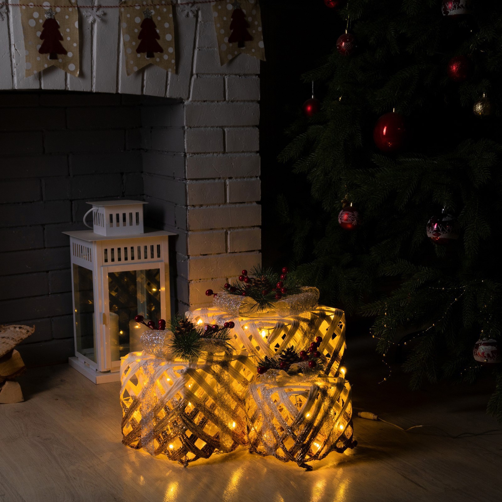 Изображение товара Светящаяся электрическая фигура Luazon lighting 9609098 для праздников и декора