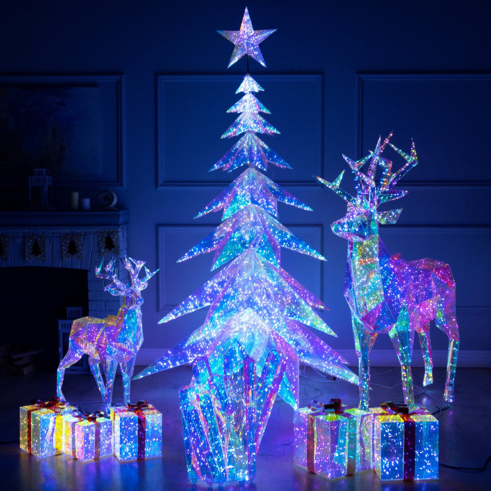 Изображение товара Светящаяся электрическая фигура Luazon lighting 9646403