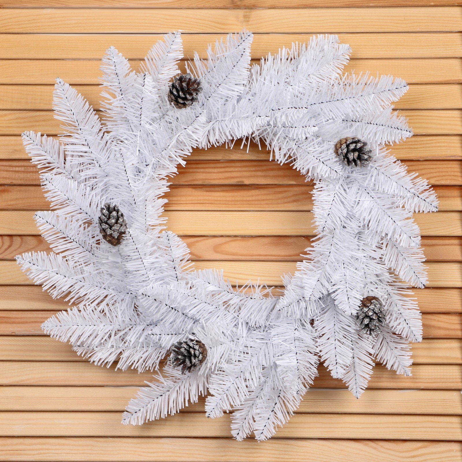 Изображение товара Рождественский венок Simaland 10111399 ø 55 см с декором