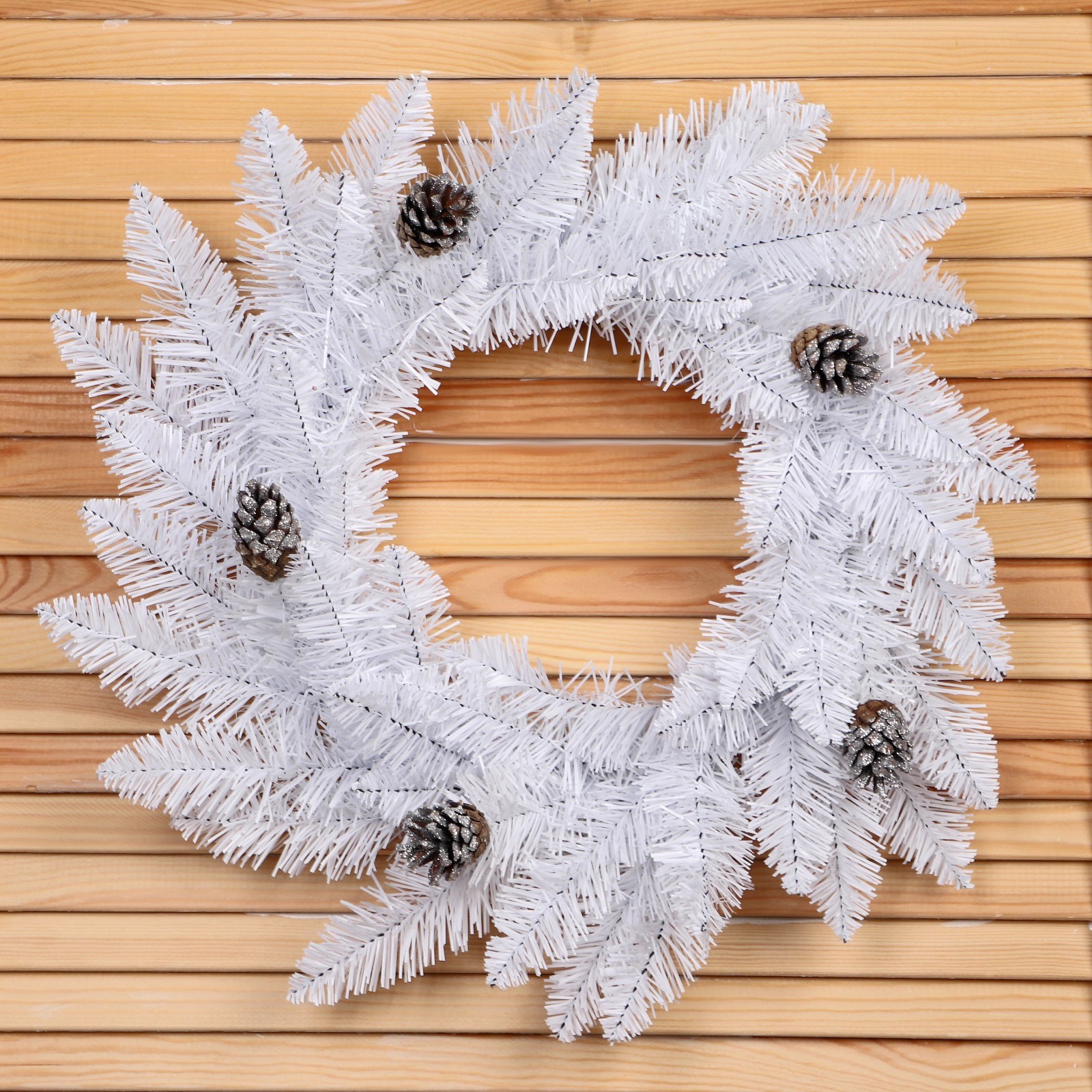 Изображение товара Рождественский венок Simaland 10111398 ø 45 см с декором