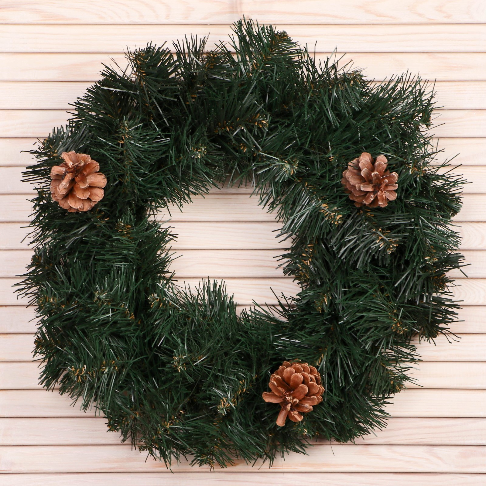 Изображение товара Рождественский венок Simaland 10111401 ø 45 см с декором