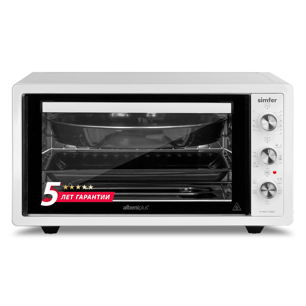 Изображение товара Электрическая мини-печь Simfer M4502 ALBENI Plus Comfort для выпечки и запекания