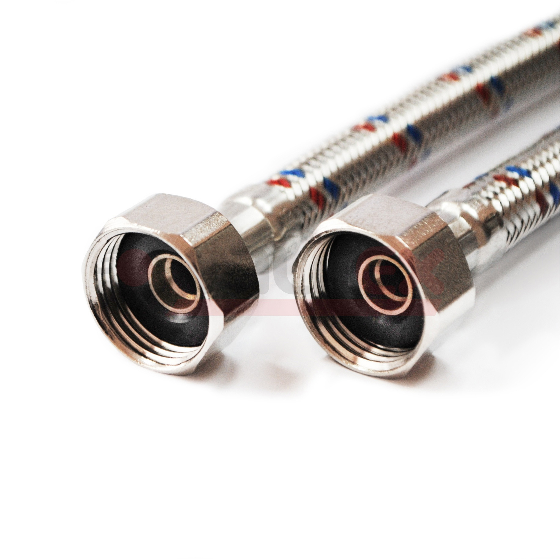 Изображение товара Гибкая подводка для воды Valfex 0.6 м внутренняя-внутренняя резьба для водоснабжения