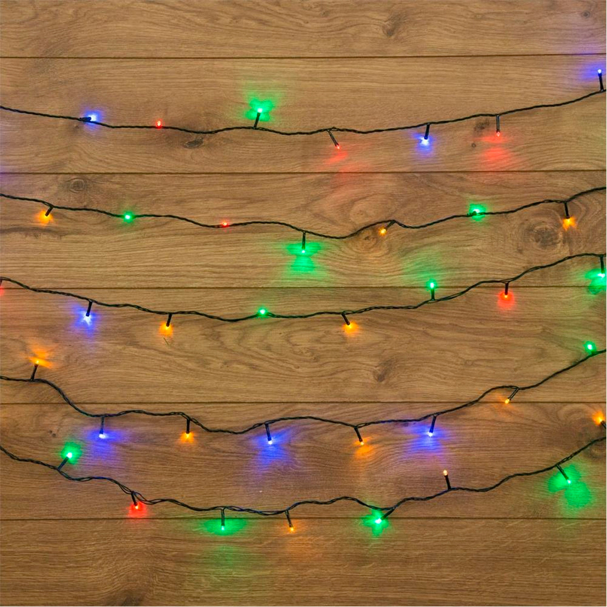 Изображение товара Электрогирлянда Neon-night универсальная 1 м бесцветный светодиод 8 режимов