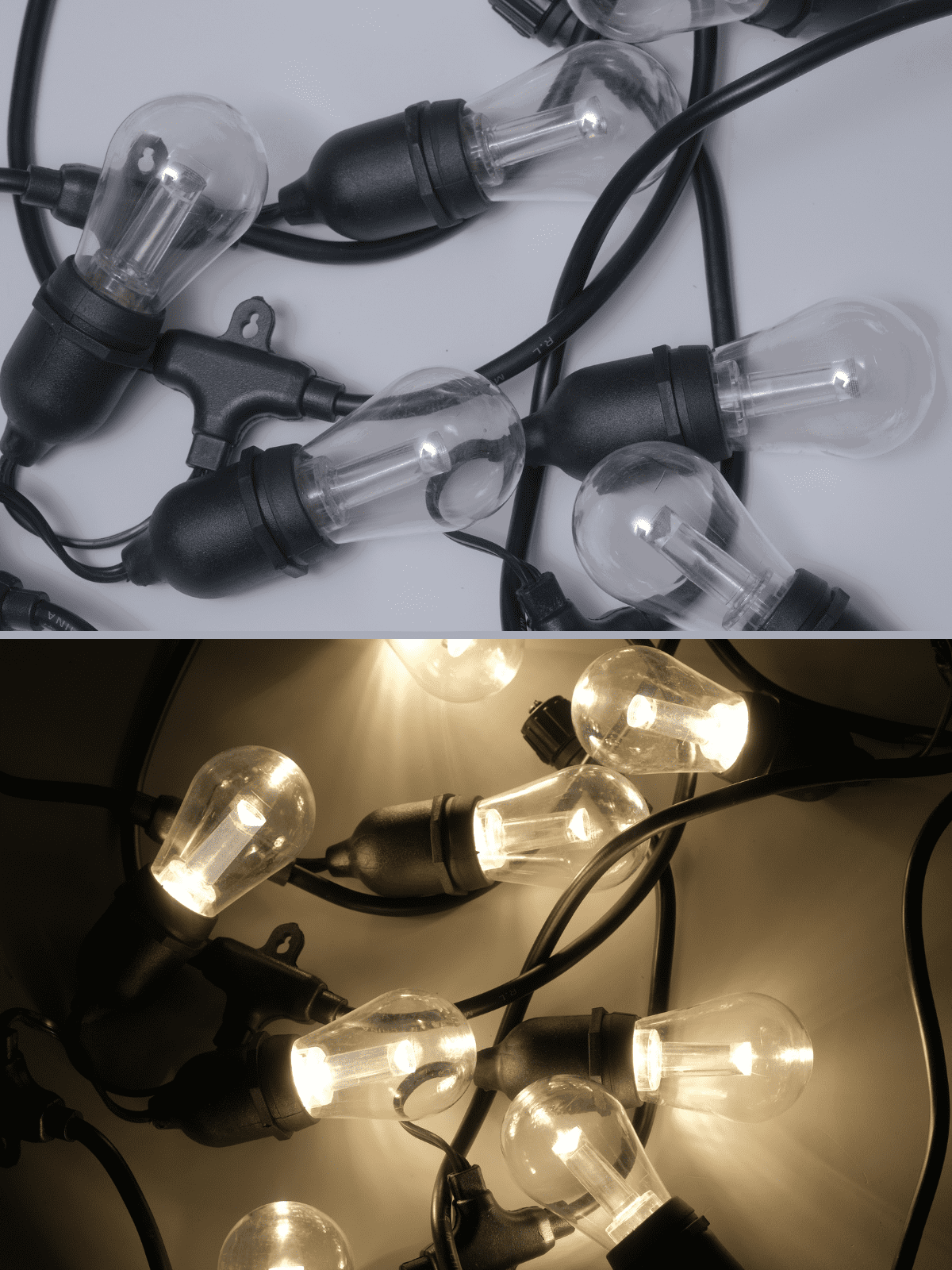 Изображение товара Электрогирлянда China dans hx-41 5 м 10 LED теплый белый IP44 уличная ретро стиль