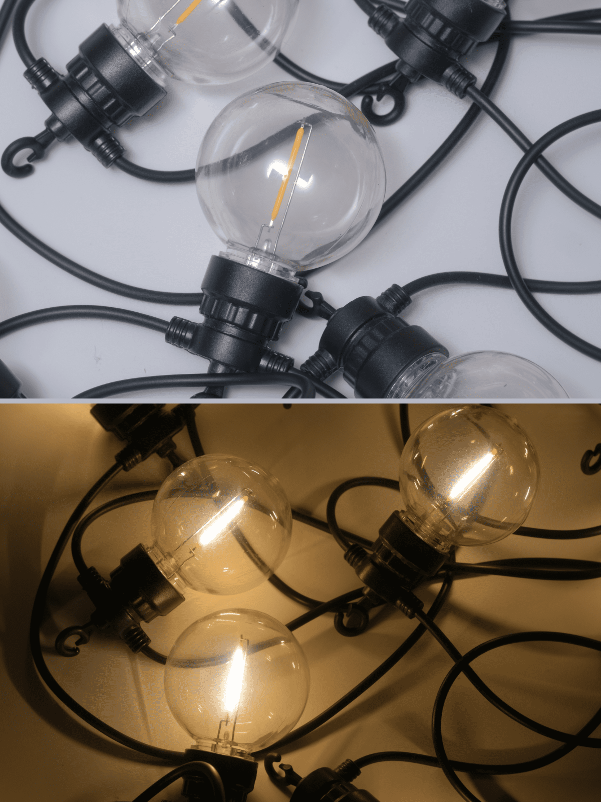 Изображение товара Электрогирлянда универсальная China dans hx-38 5м 10 ламп теплый белый